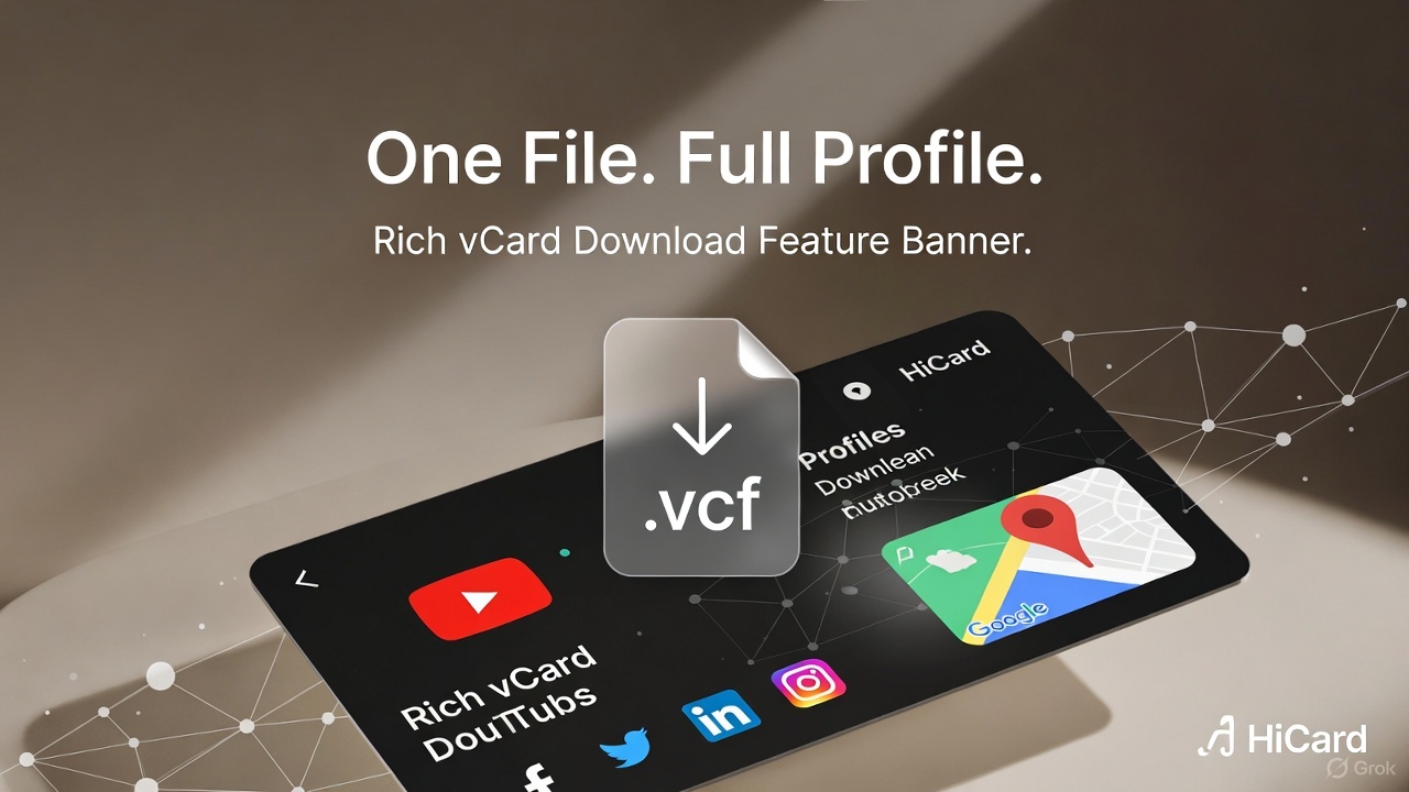 Save vCard